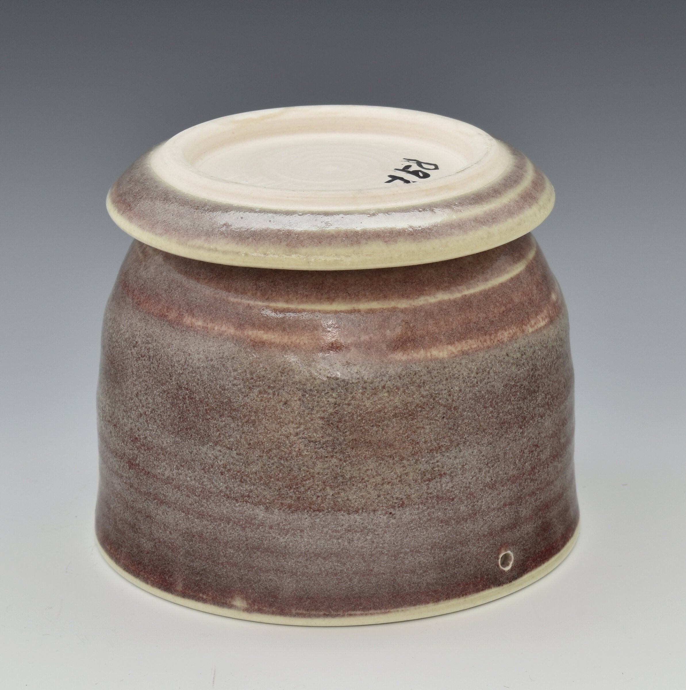 Copper Red Porcelain Planter