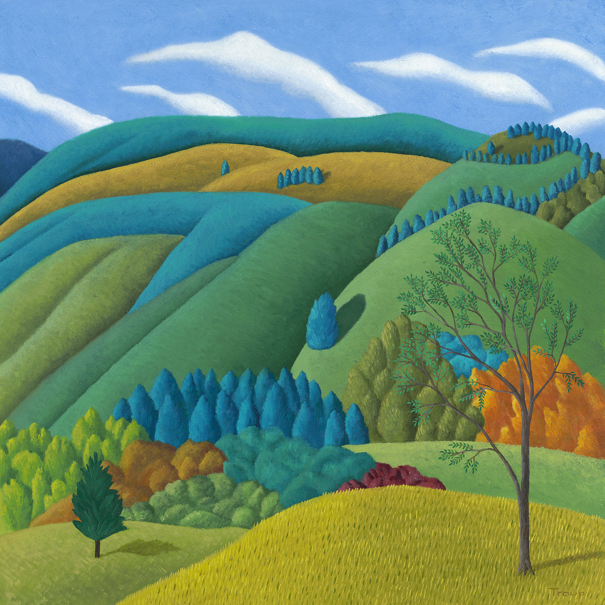 Landscape with Hills