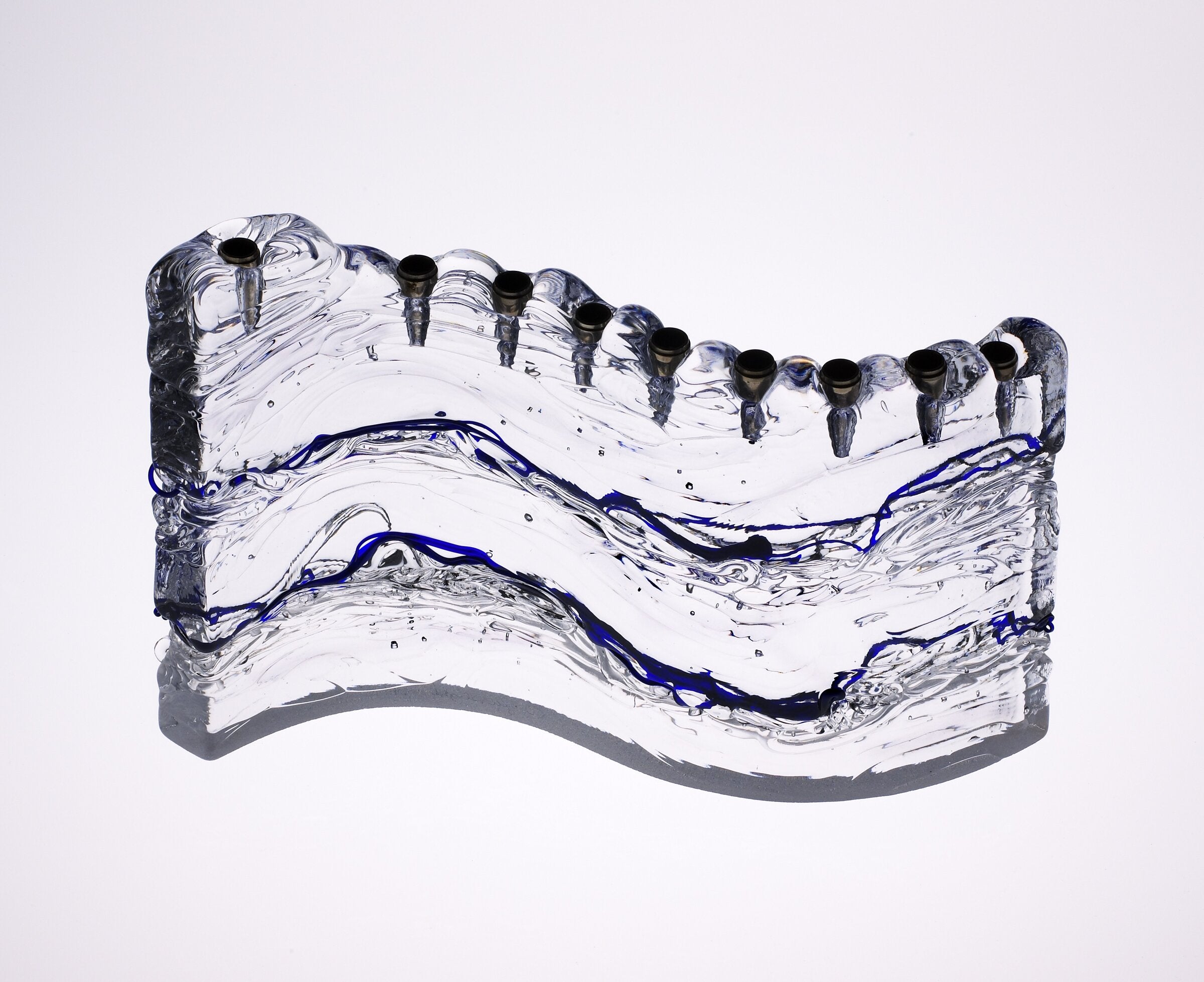 Wave Menorah