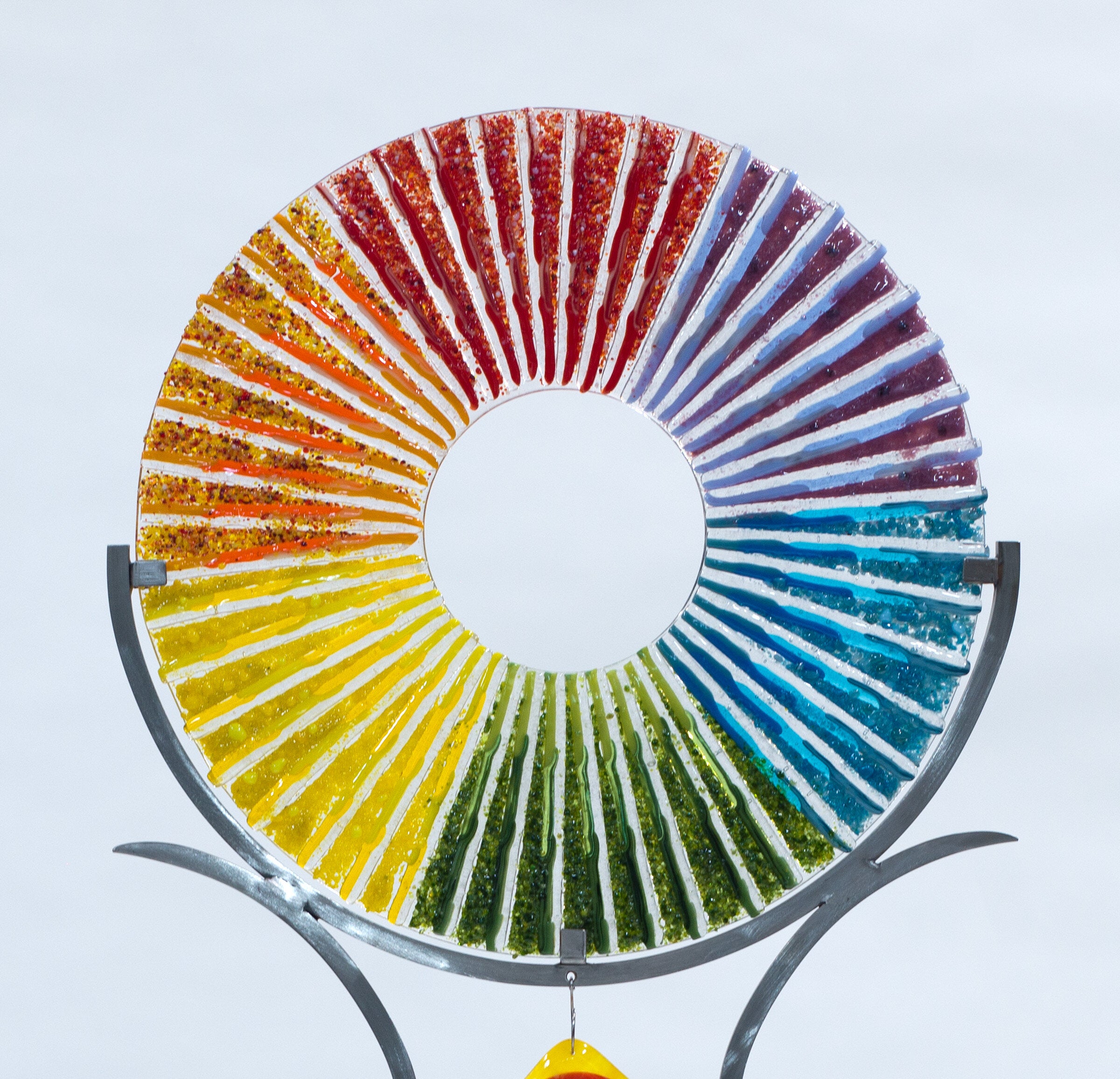 Rainbow Garden Wreath