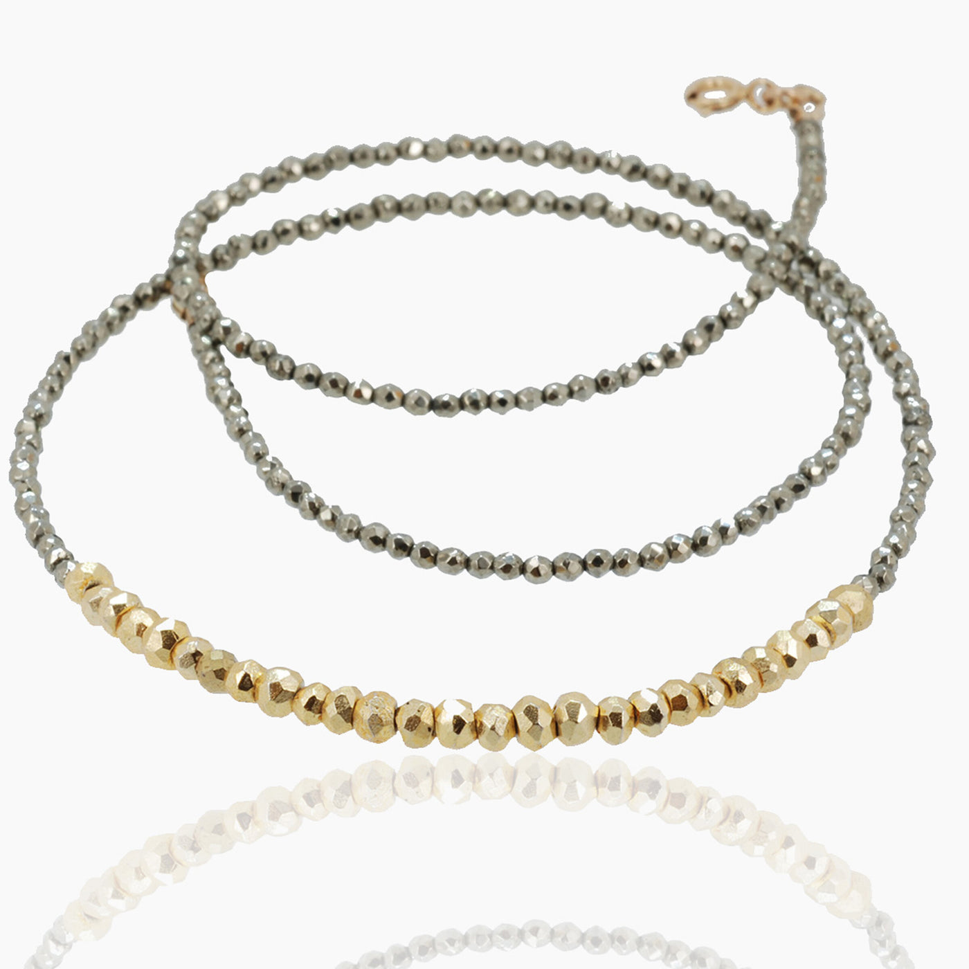 Pyrite Wrap Bracelet