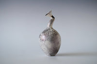 Ceramic Raku Vessel, Naked Raku Firing 13