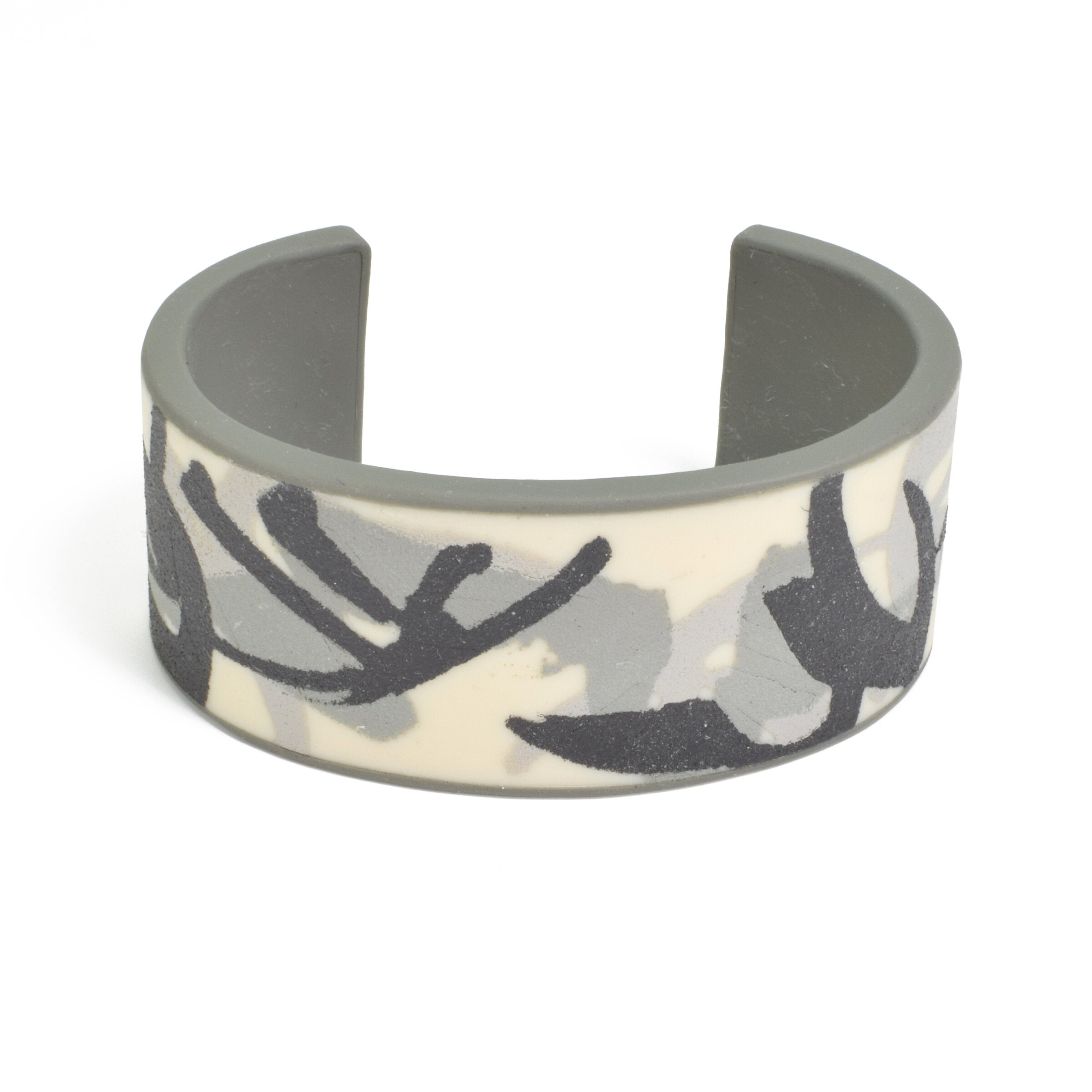 Ivory, Gray & Black Writing