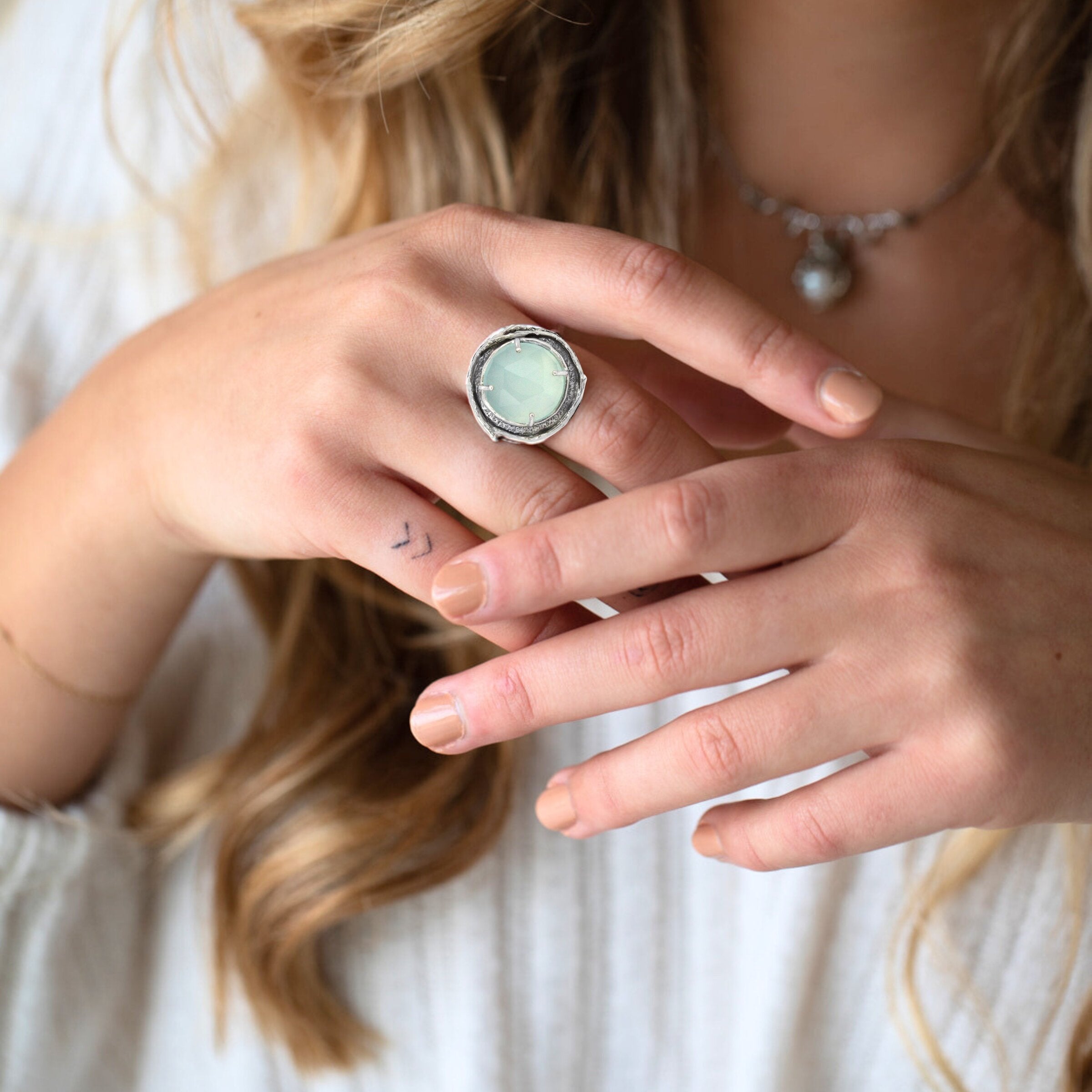 Aqua Chalcedony