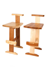 Maple Base (left) and Cherry Base (right)