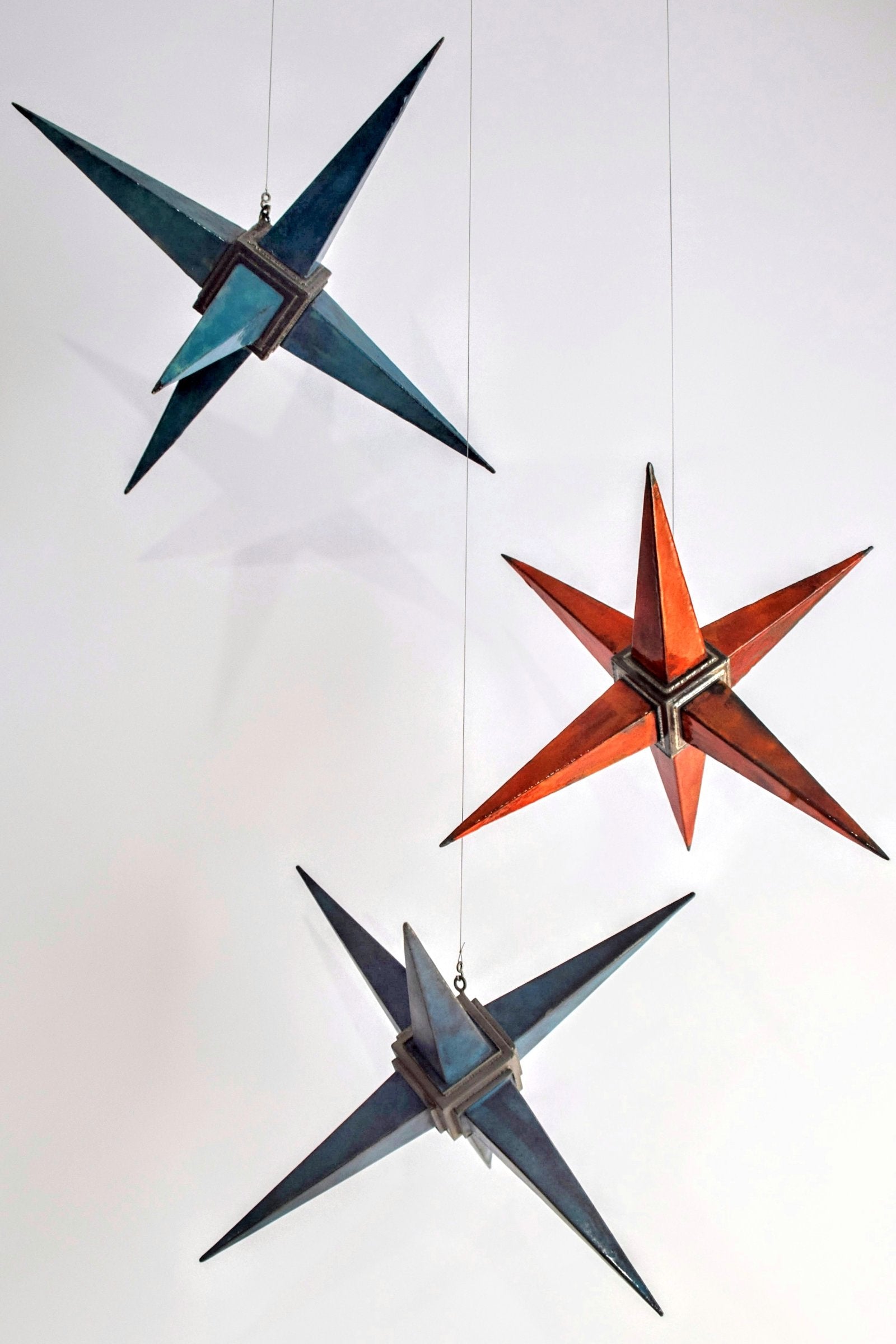 Blue/Green, Red/Orange, Blue/Black