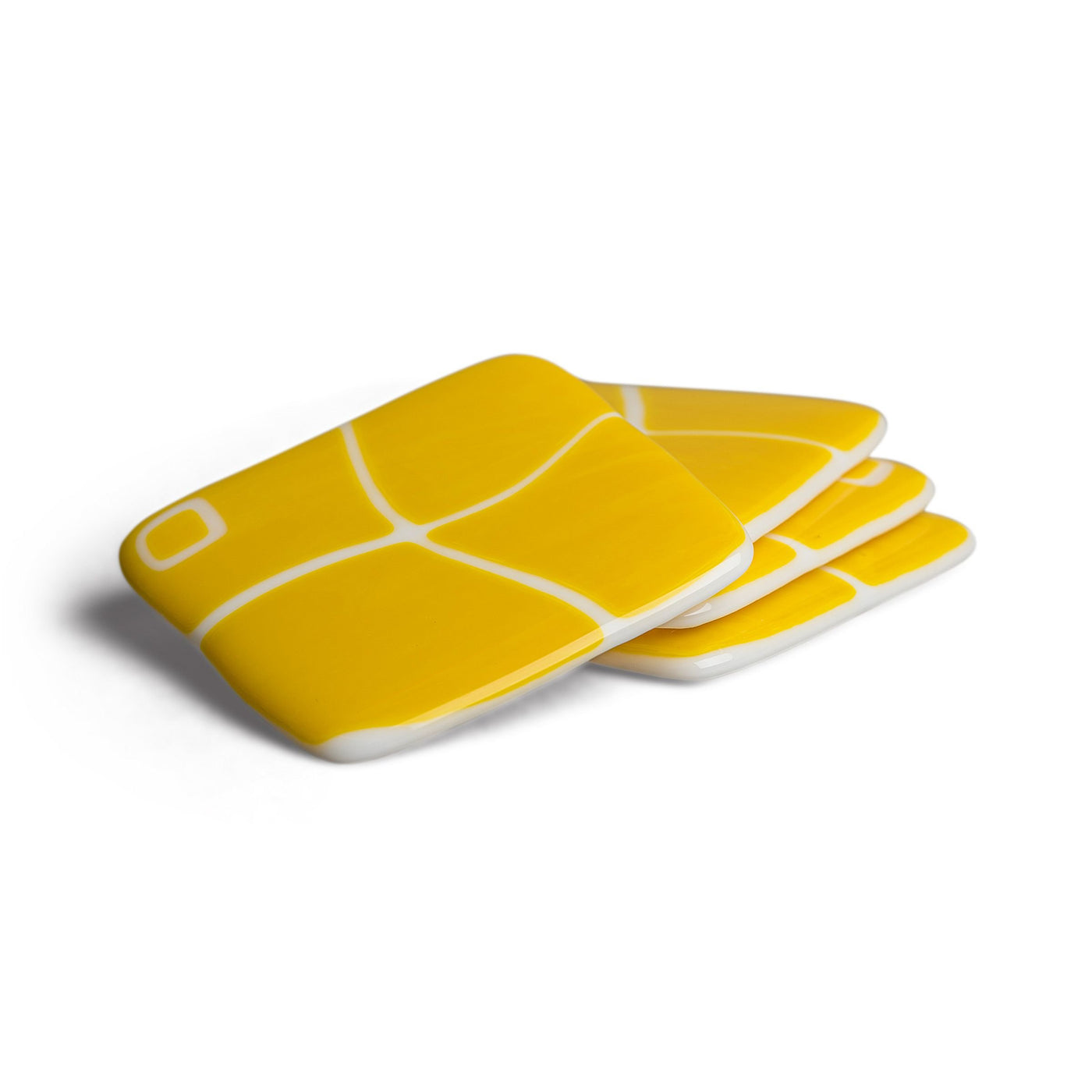 Yellow on White