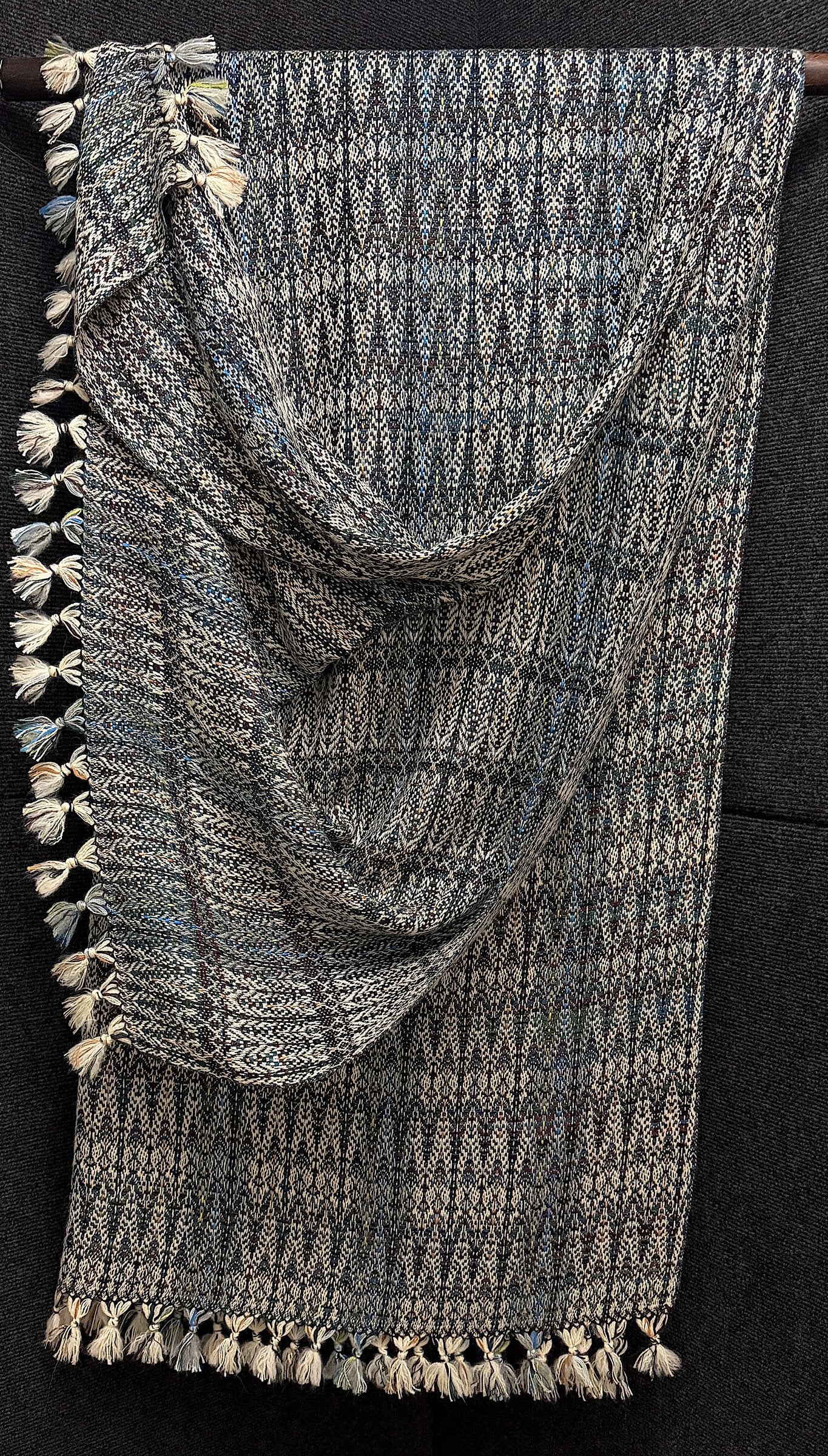 Forest Lake Handwoven Reversible Throw