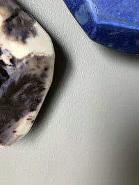 Set of Three Geo Wall Stones