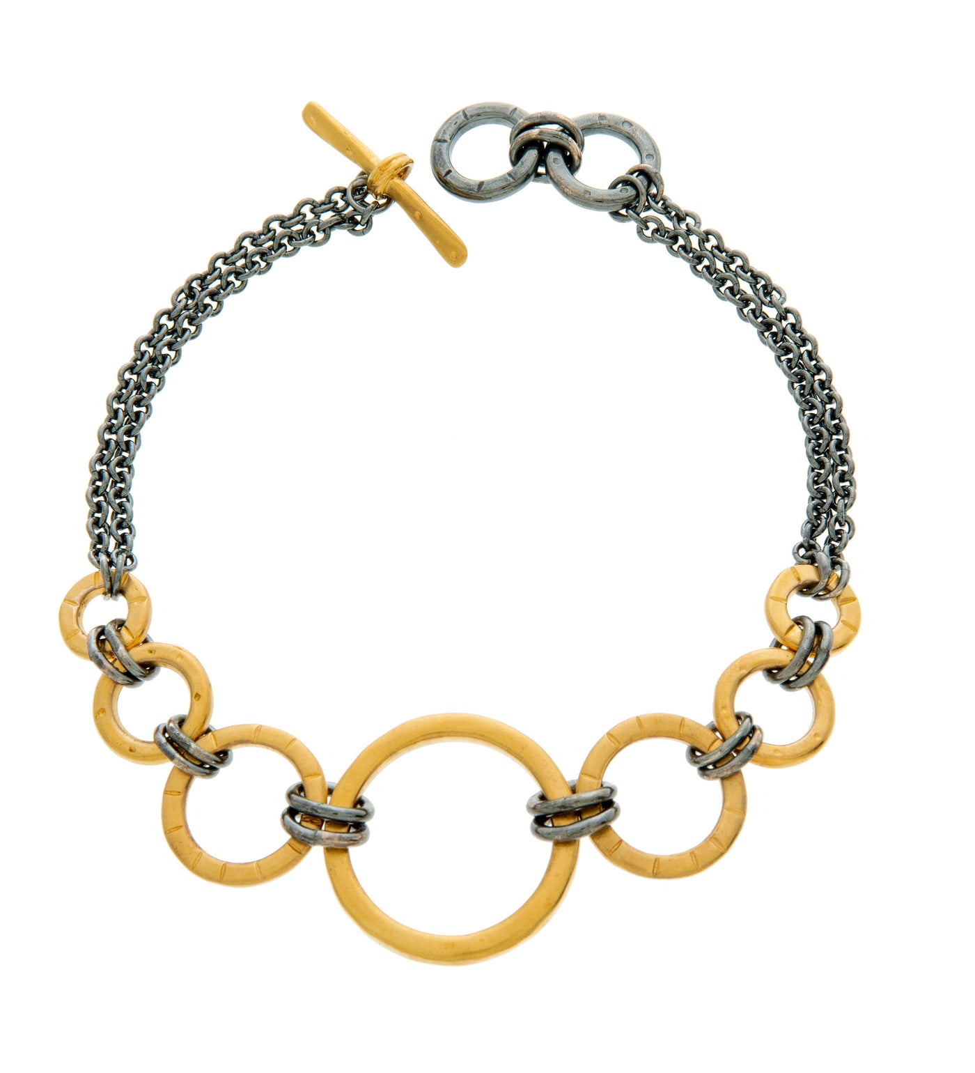 Black and Gold Gradient Bracelet