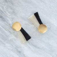Gold & Black/White