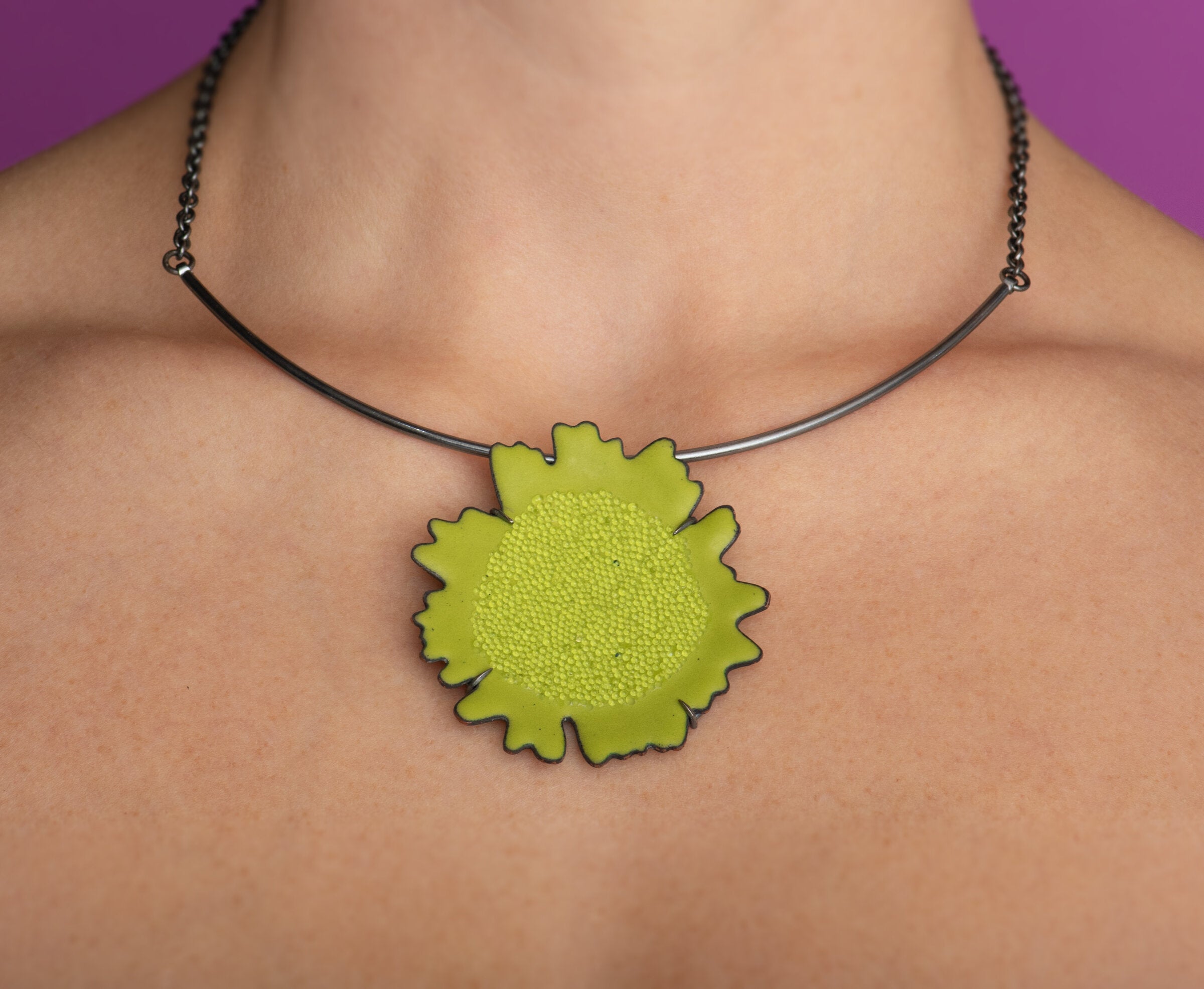 Sunflower Pendant