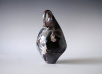 Handmade Pit Raku Vessel