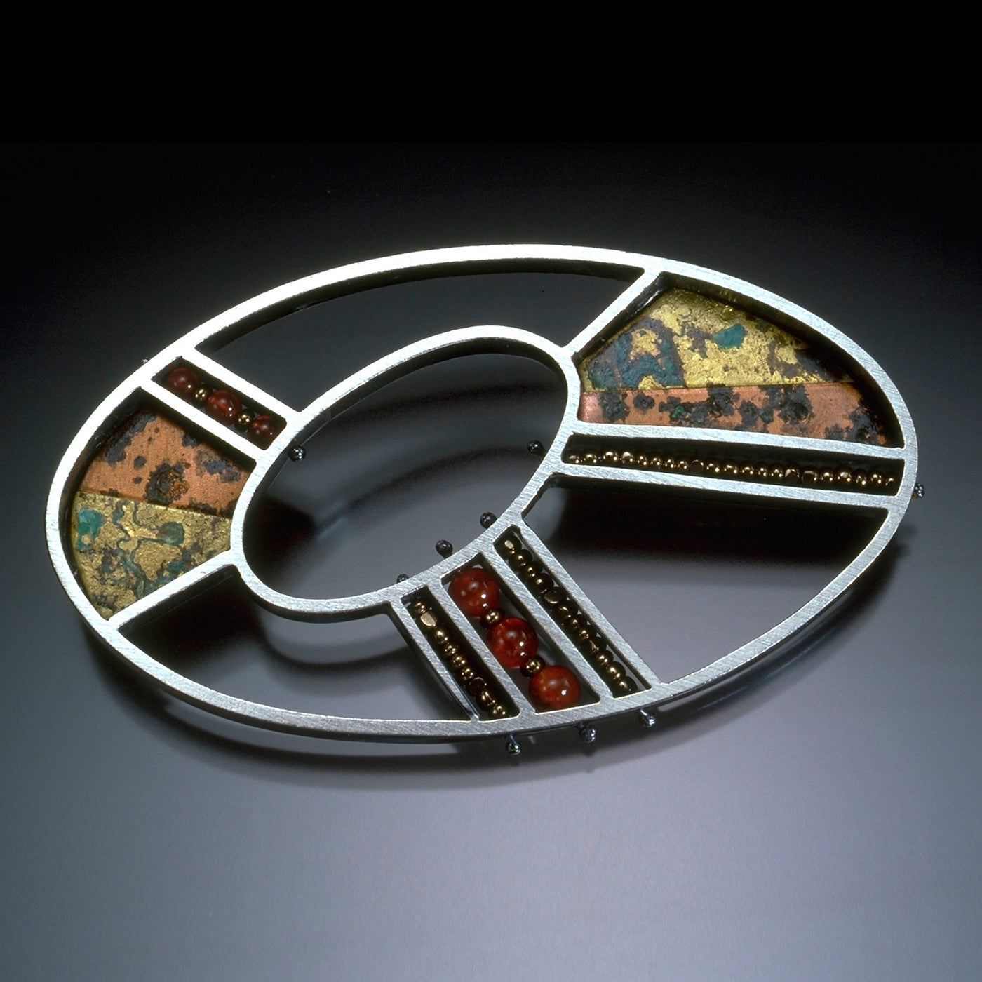 Oval Brooch