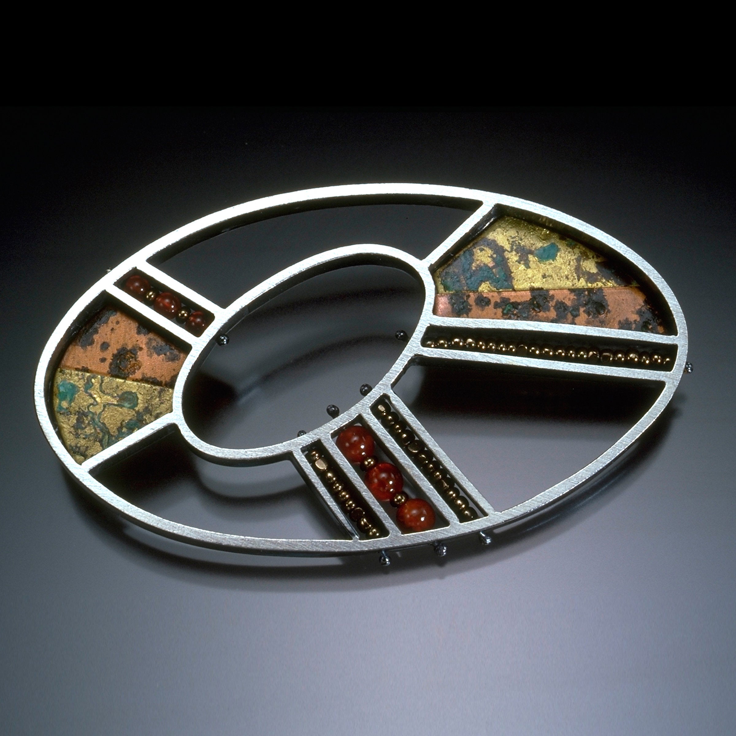 Oval Brooch