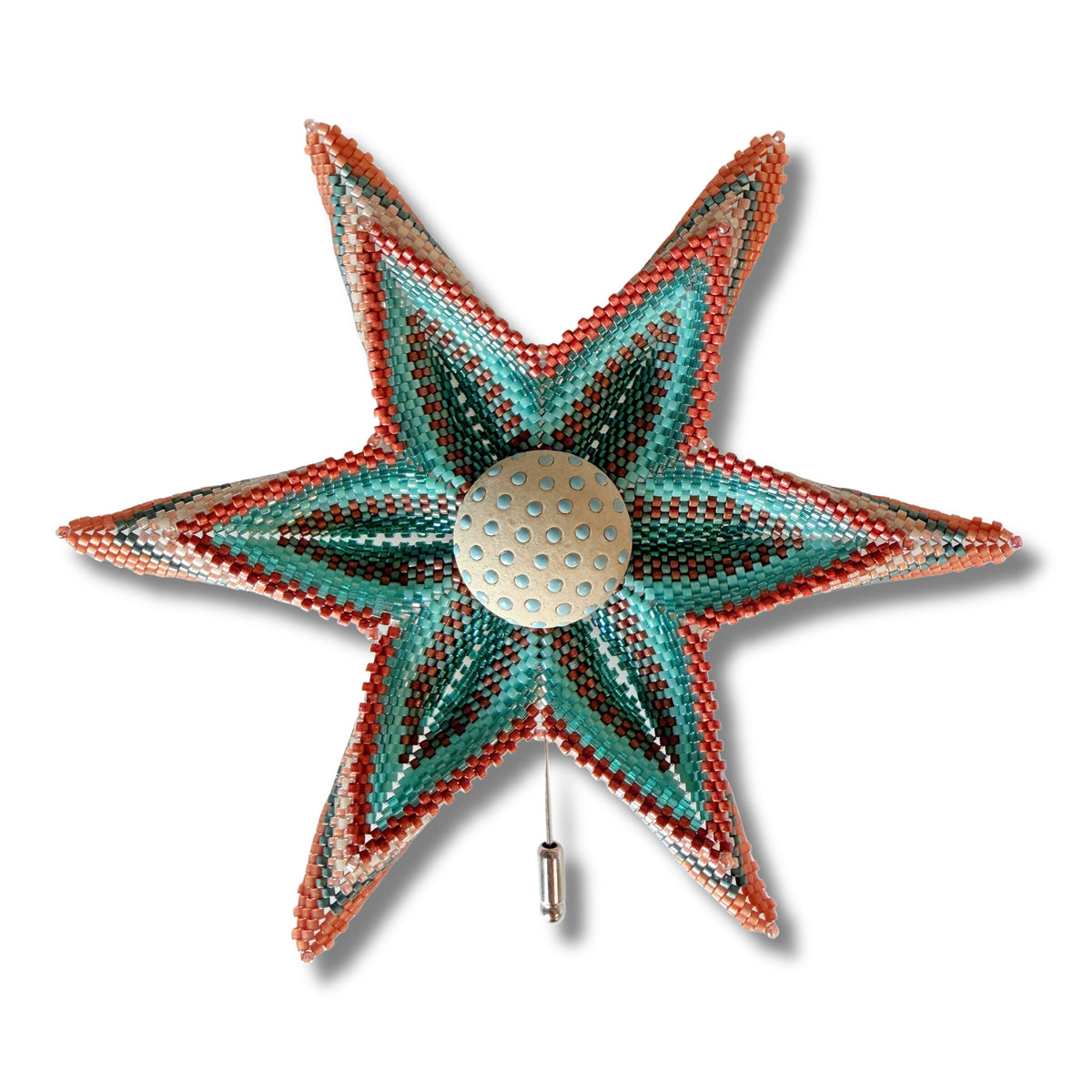 Star Flower Brooch