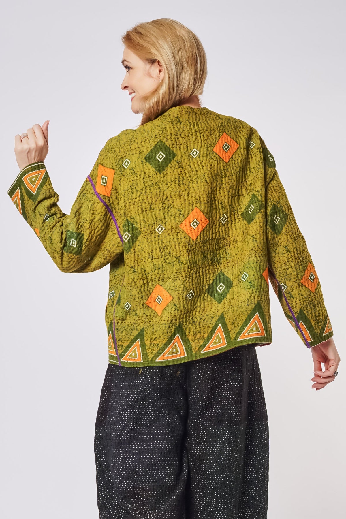 Crewneck Short Jacket #1