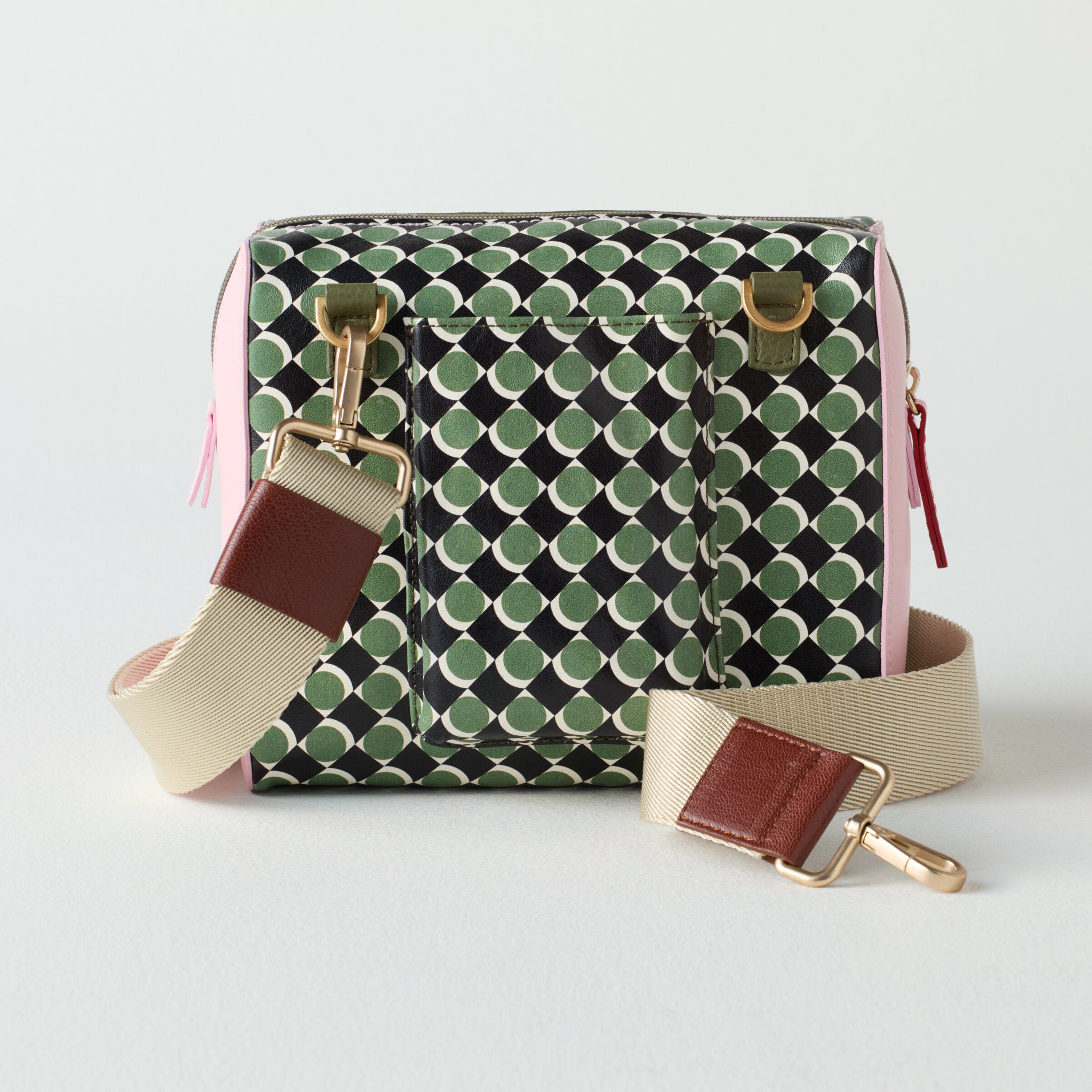 Olive/Pink Multi