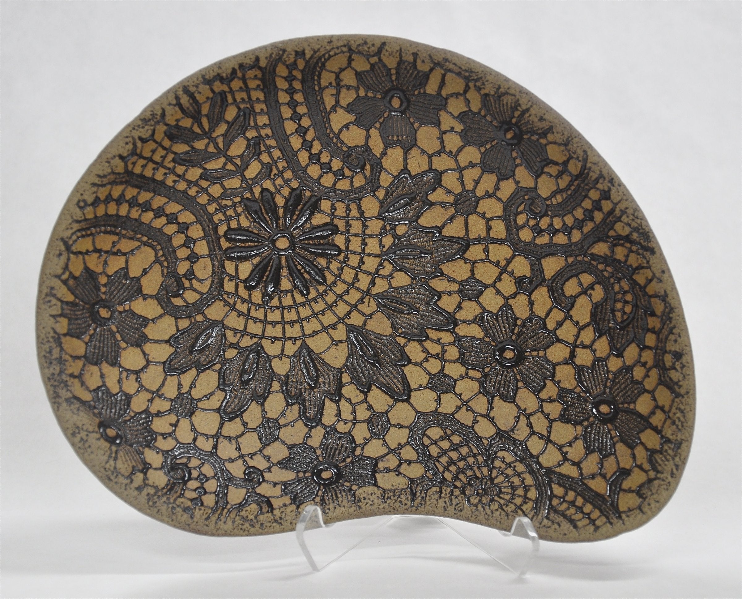 Floral Carved Bowl