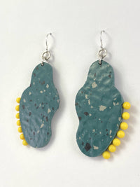 Speckled Long Earrings