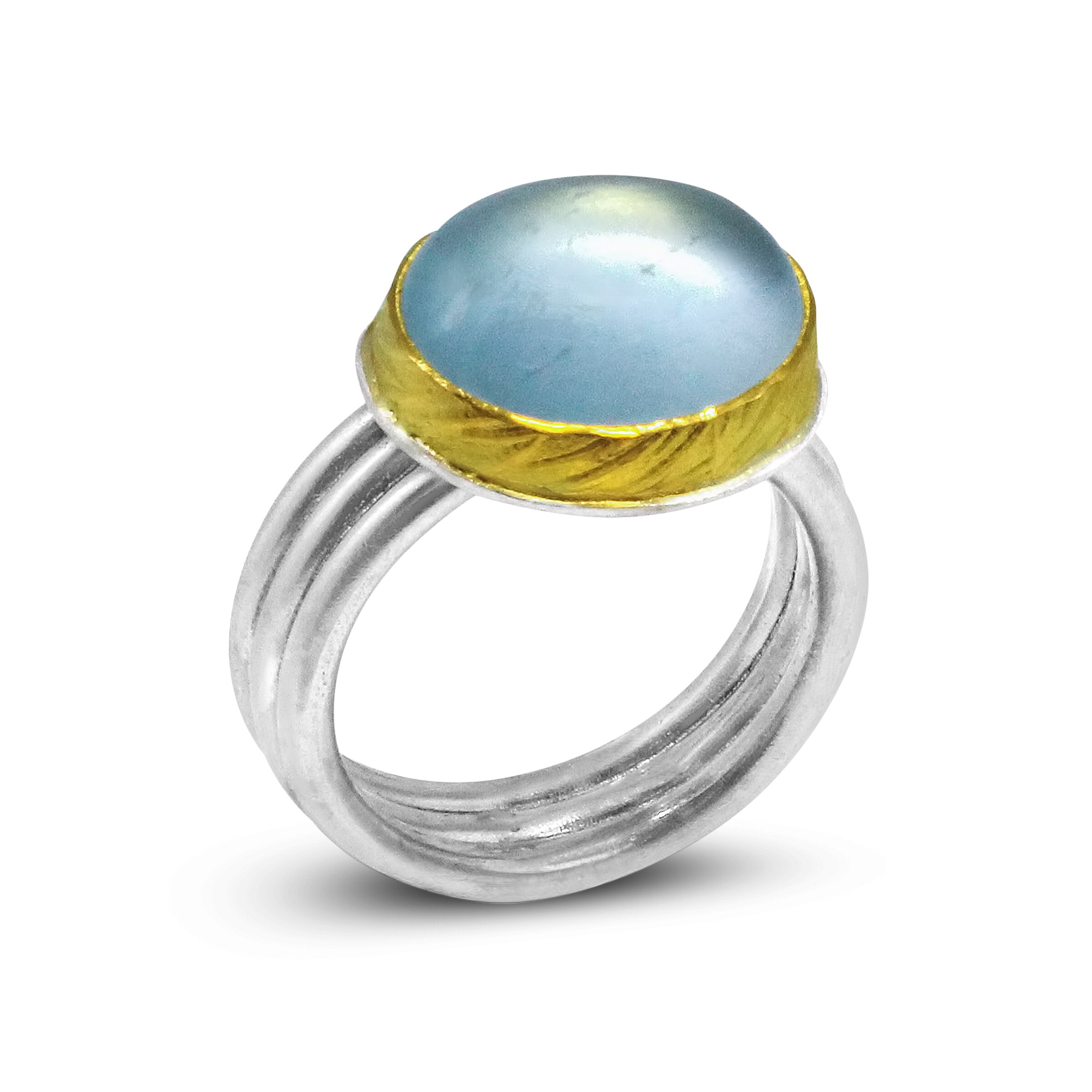 Dream Sequence Aquamarine Ring