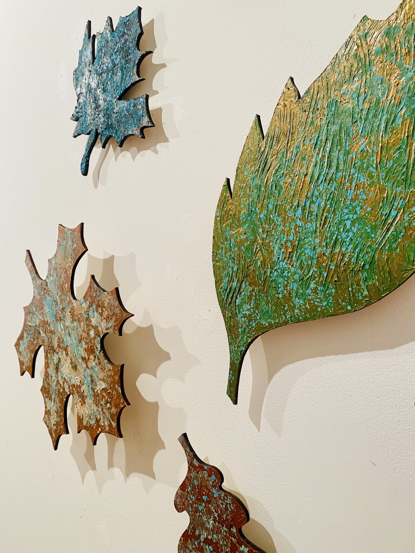 Fallen Leaves - Side View