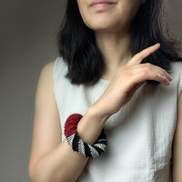 Mondrian Red Bracelet