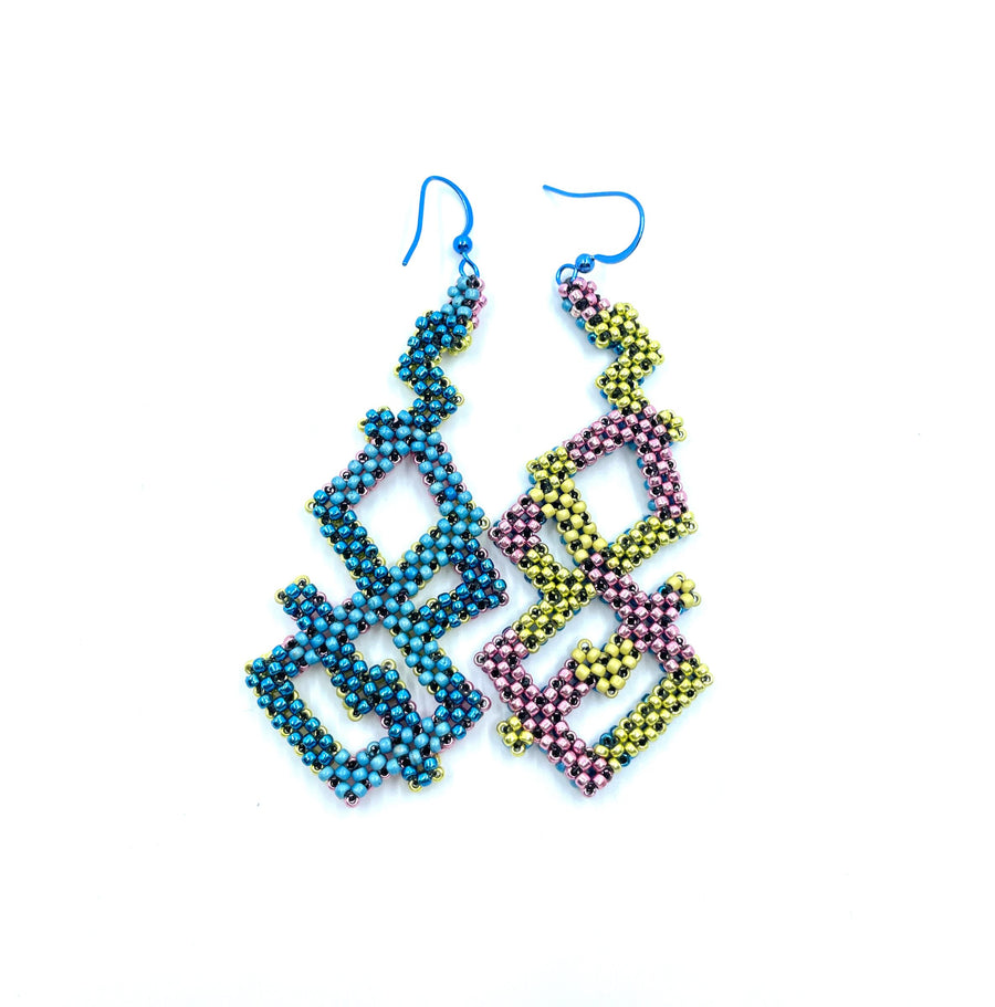 Two-Sided Statement Earrings