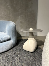 White with Stainless Steel