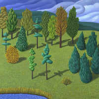Hill with Trees