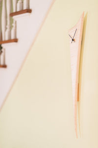 Maple Stake Clock
