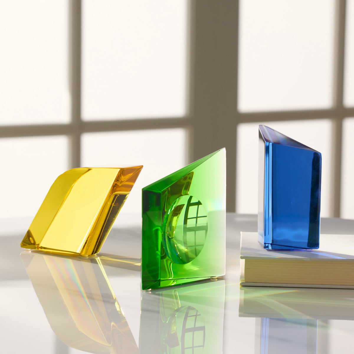 Desk Prism in Blue