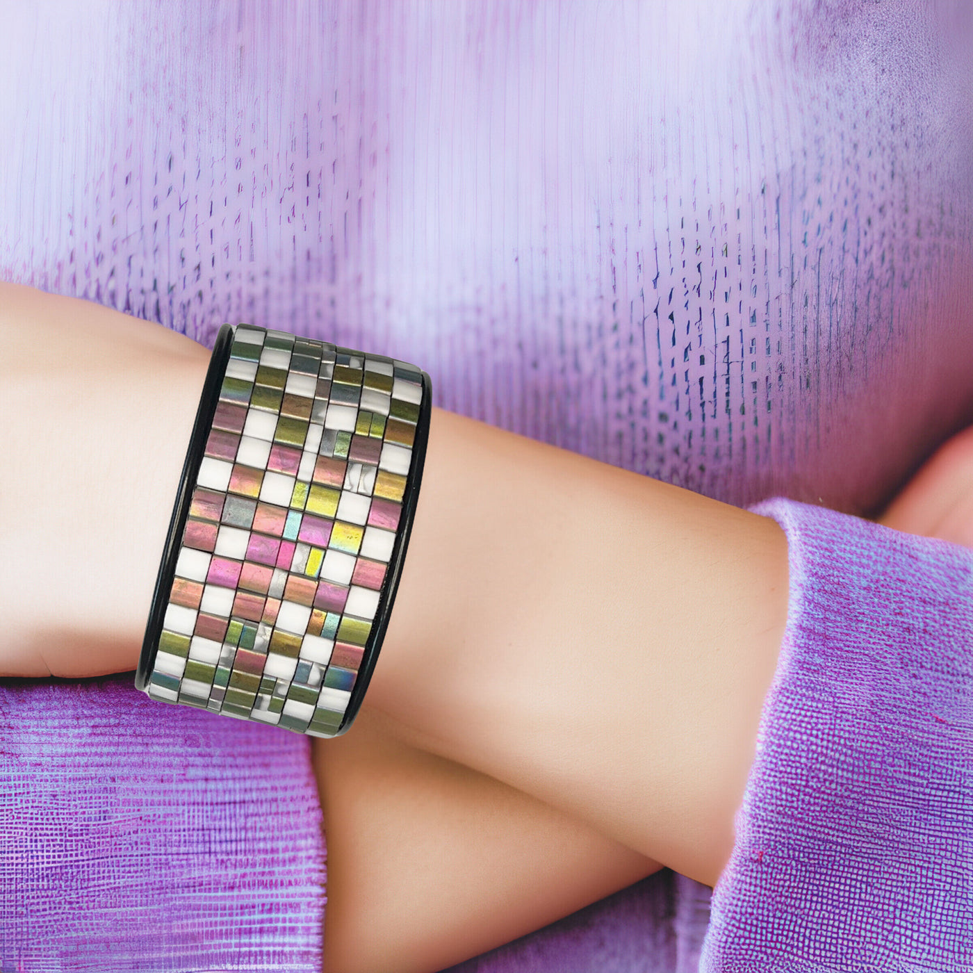 Mosaic Mirage Cuff