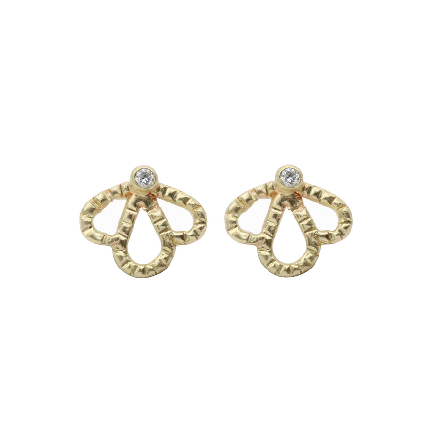 The Mini Orchid Stud Earrings