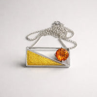 Captured Triangle Pendant II