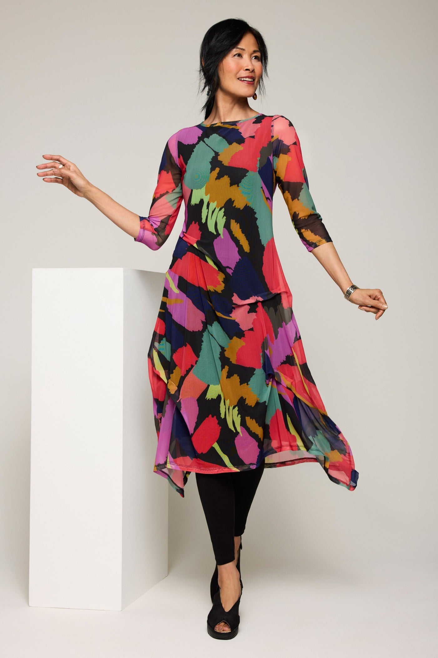 Mesh Metropolitan Dress