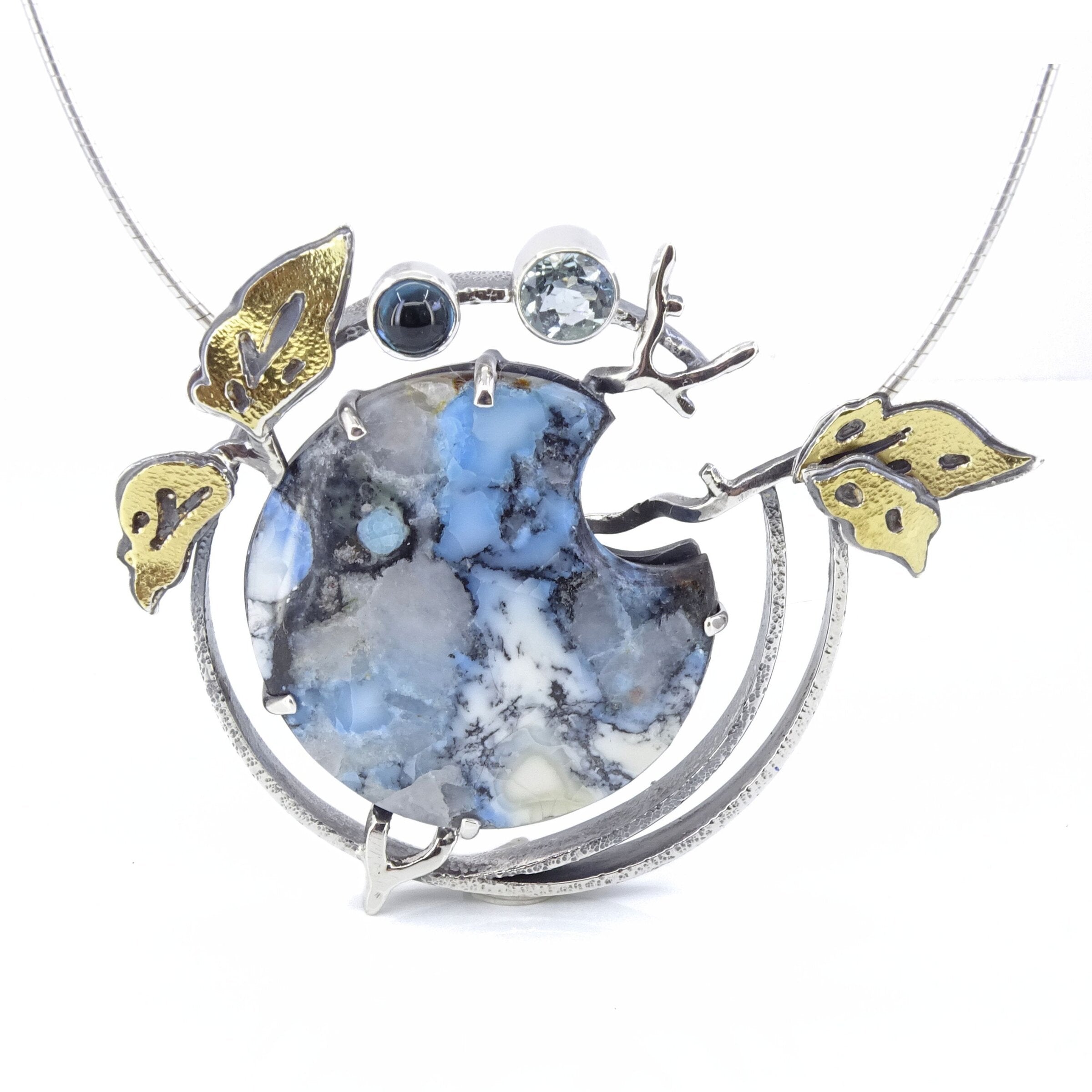 Lavender Moon Necklace
