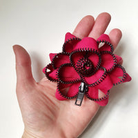 Pink Zipper Pin