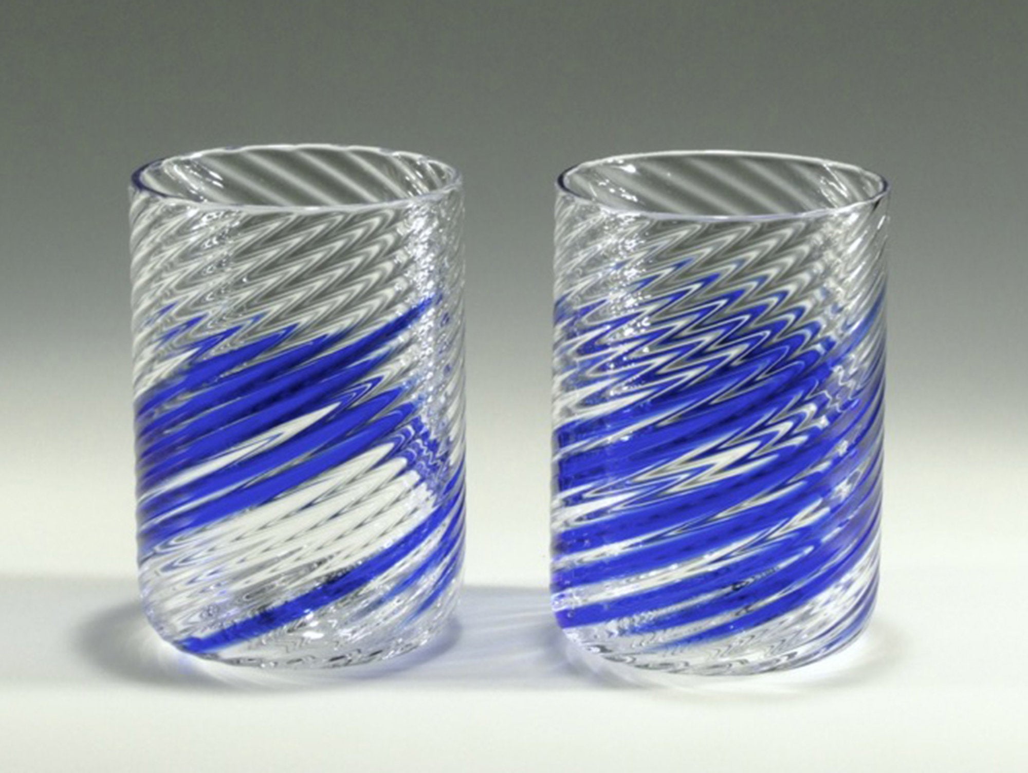 Blue Stripe Little Glasses