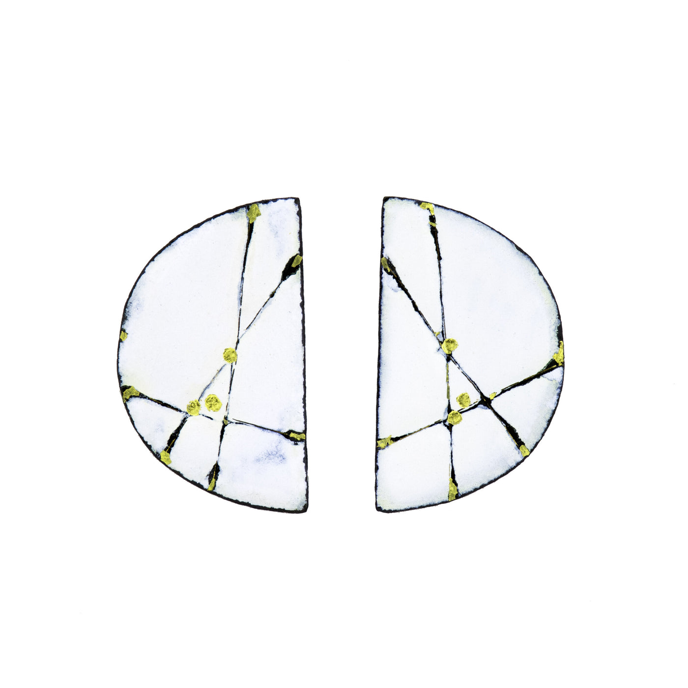 Half Moon Interstellar Earrings