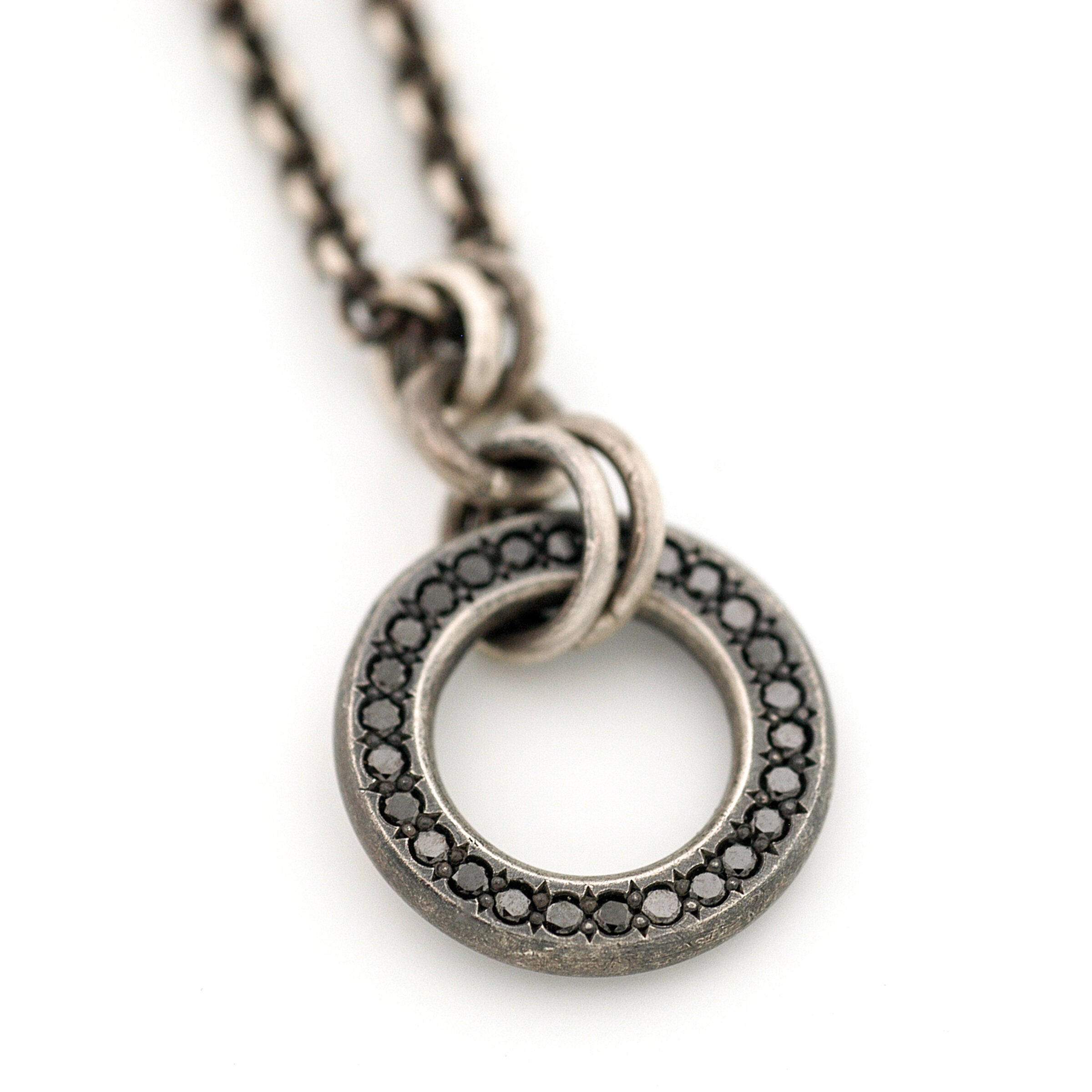Black Diamonds Eternal Pendant