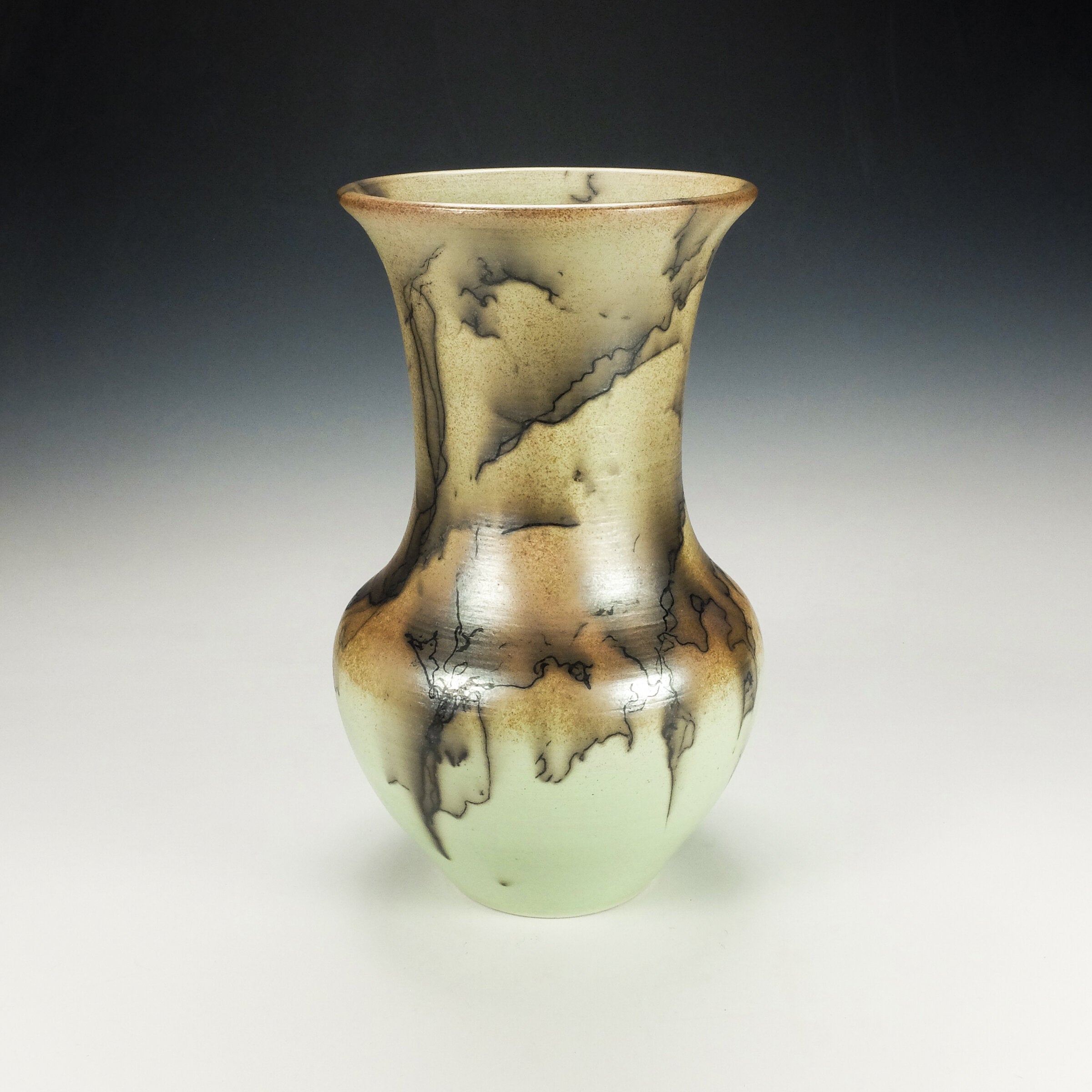 Horsehair Raku Vessel 10