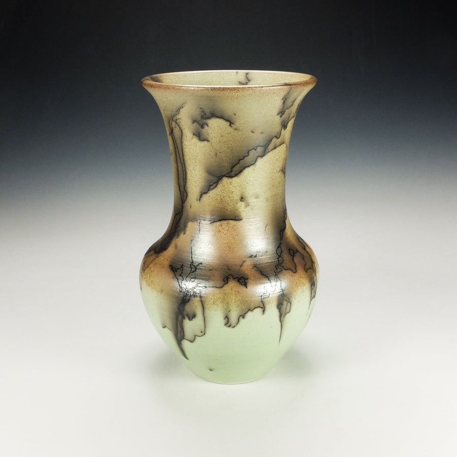 Horsehair Raku Vessel 10