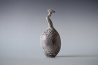 Ceramic Raku Vessel, Naked Raku Firing 19