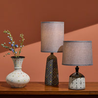 Black and White Table Lamp
