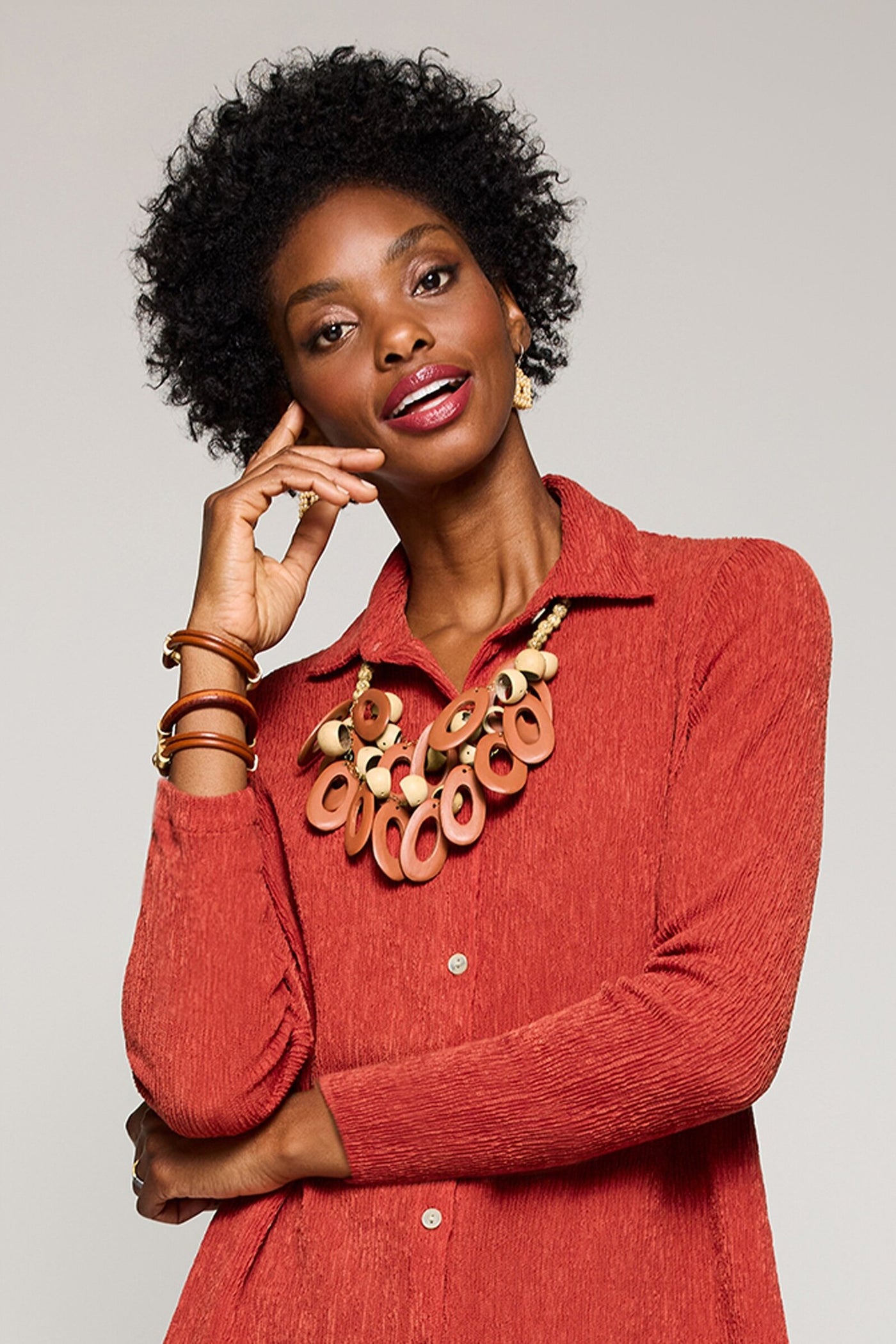 Ovals & Pitogos Necklace