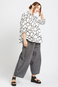 White Eyelet Contrast
