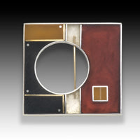 PS Square Pin/Pendant