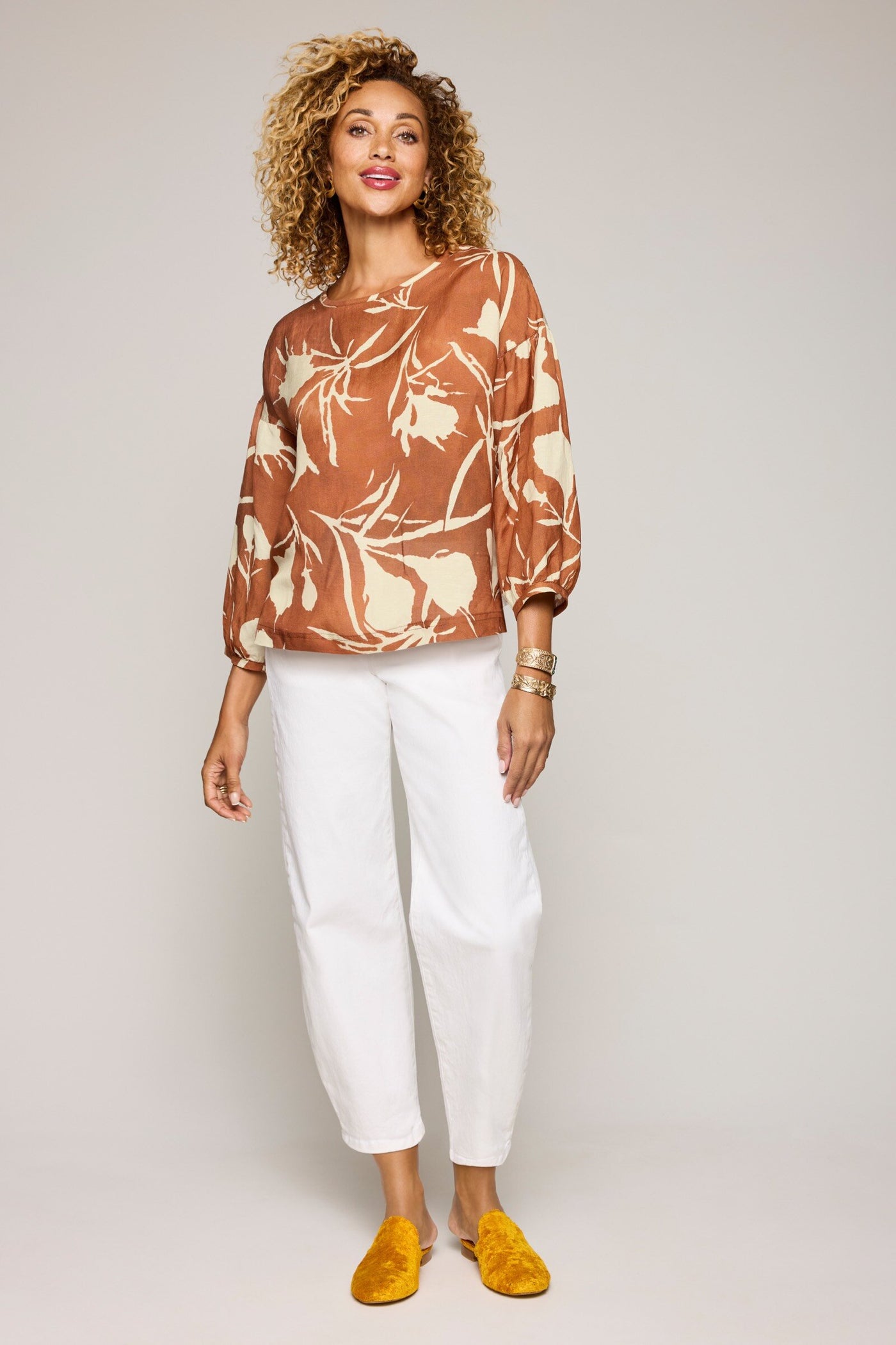 Linen Aria Top