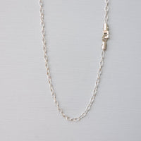 bright silver chain